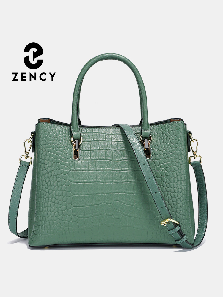Leather Work Handbags - Bolsa Feminina Zency de Couro Genuíno