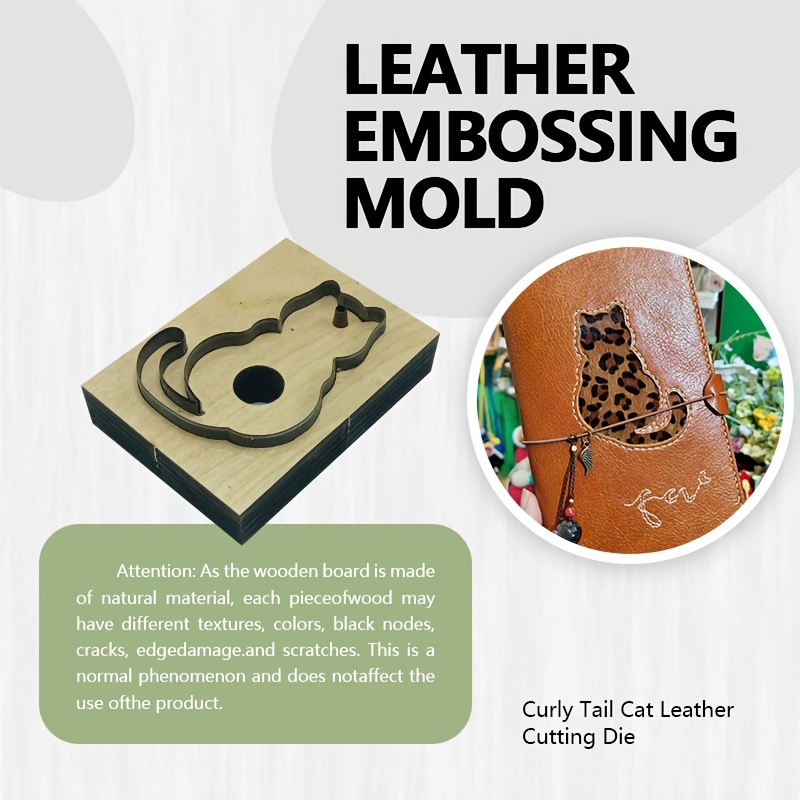 Leatherwork Embossing - Ferramenta de Corte e Estampagem de