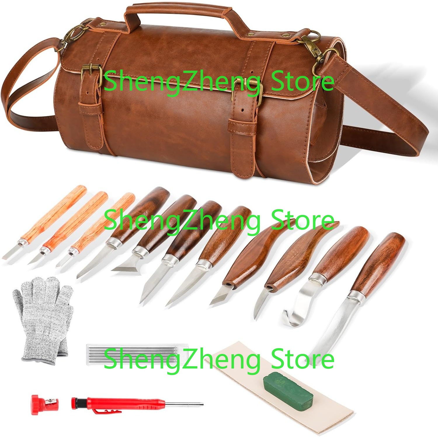 Beginner Leatherwork Kit - Conjuntos de ferramentas de escultura em