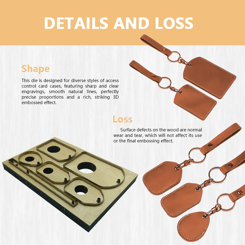 Leatherwork Embossing - Ferramenta Manual Artesanal de Estampagem para