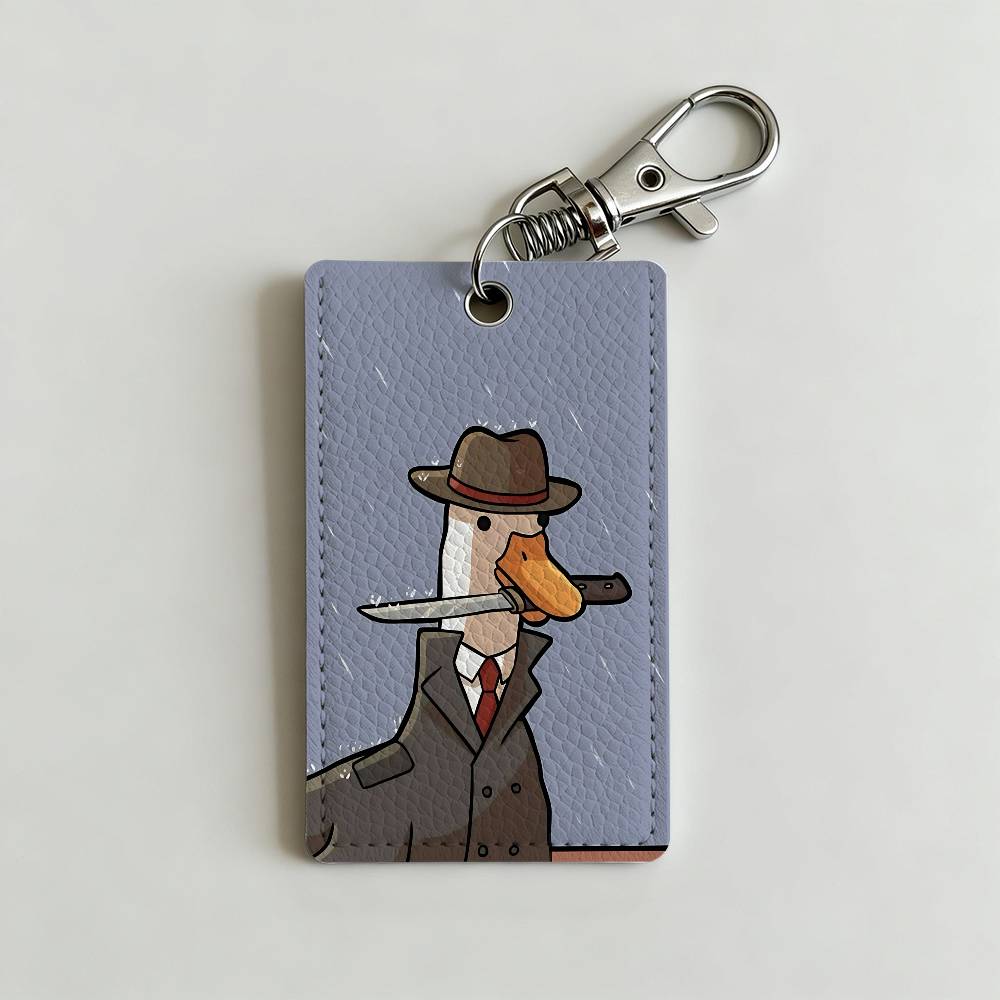 Chaveiro Porta-Crachá de Pato  - Leather Working avaliação e preço