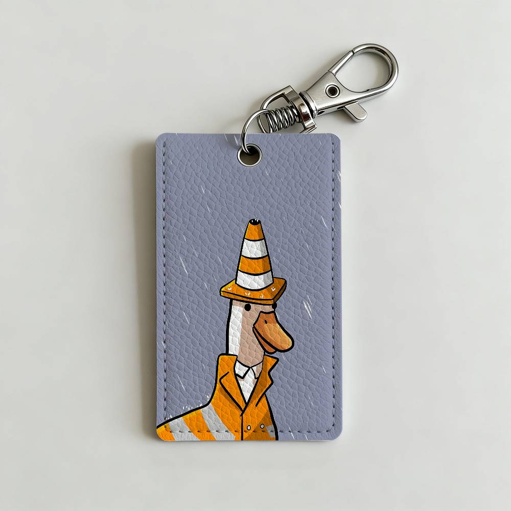 Chaveiro Porta-Crachá de Pato  - Leather Working avaliação e preço
