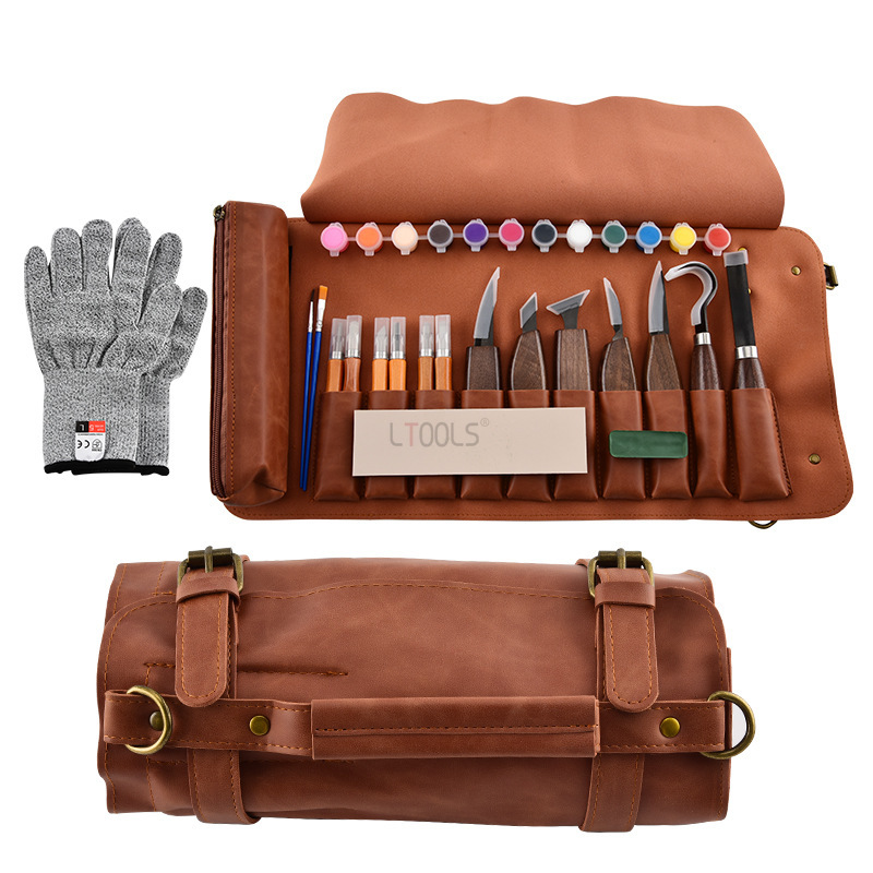Kit de escultura em madeira de - Beginner Leatherwork Kit avaliação e preço