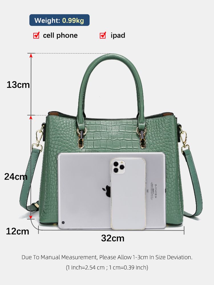 Bolsa Feminina Zency de Couro  - Leather Work Handbags avaliação e preço