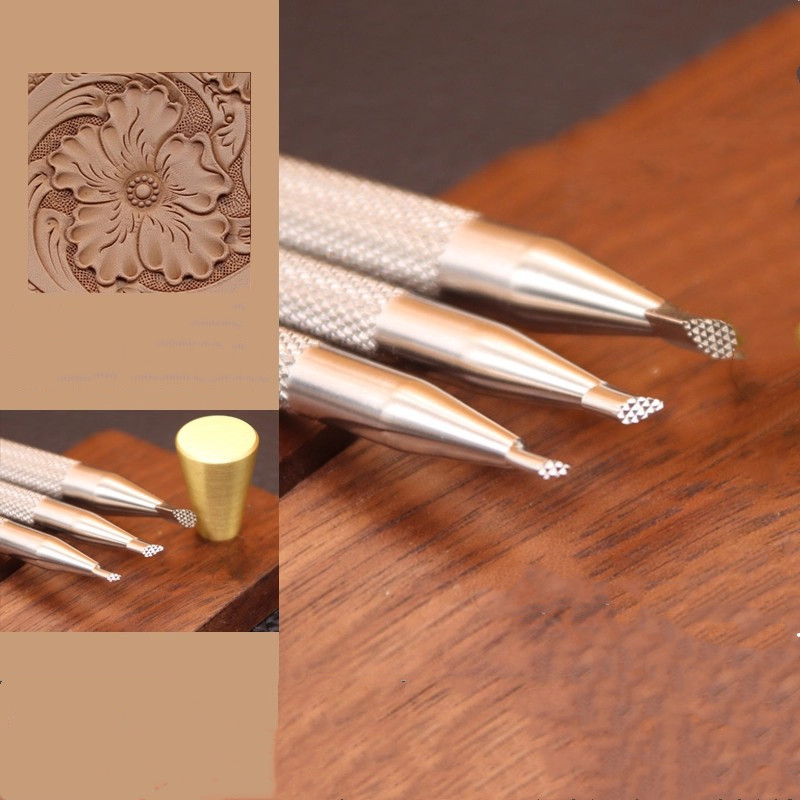 Conjunto de carimbos de fundo  - Leatherwork Embossing avaliação e preço