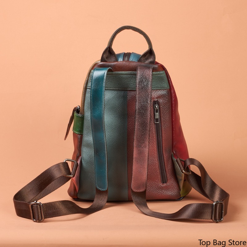 Mochila de Trabalho Vintage El - Leather Work Womens Backpack avaliação e preço