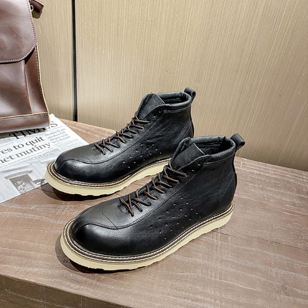 Botas masculinas de couro genu - Leather Work Western avaliação e preço