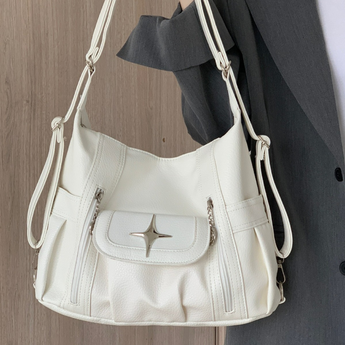 Bolsa agradável feminina moda  - Leather Work Handbags avaliação e preço