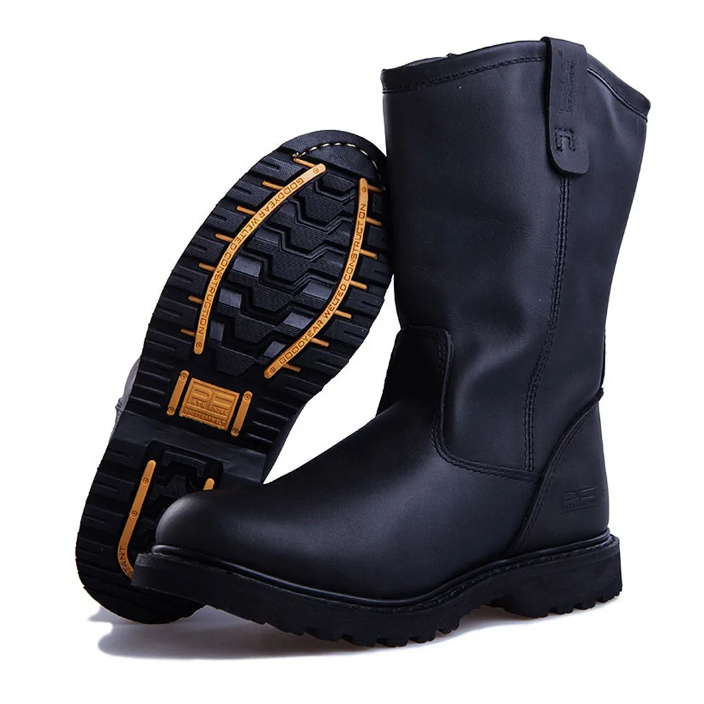 Pf botas masculinas de couro g - Leather Work Western avaliação e preço