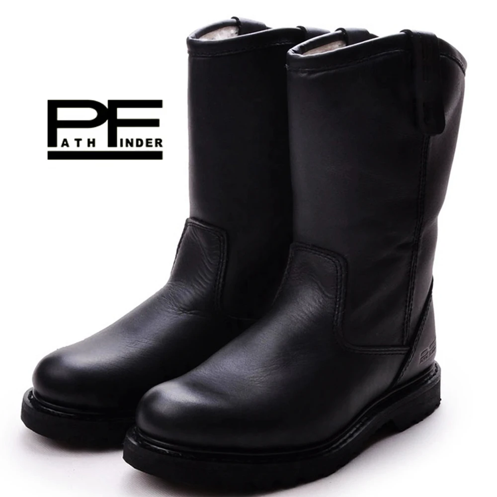 Pf botas masculinas de couro g - Leather Work Western avaliação e preço