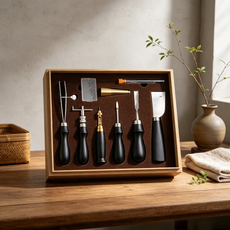 Kit Completo de Costura Manual - Beginner Leatherwork Kit avaliação e preço