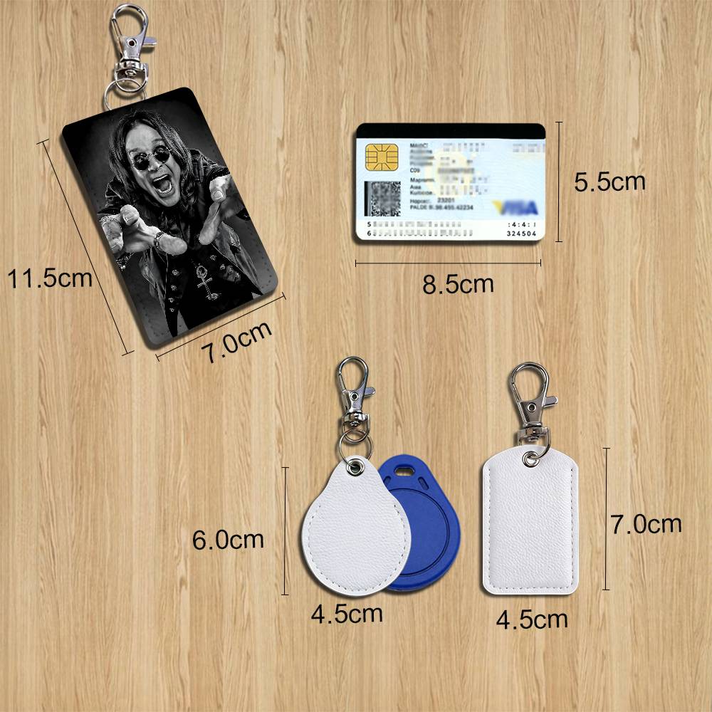Porta-cartões preto Ozzy para  - Leather Working avaliação e preço