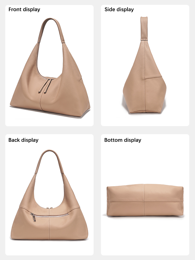 Zency bolsa tote de couro genu - Leather Work Handbags avaliação e preço