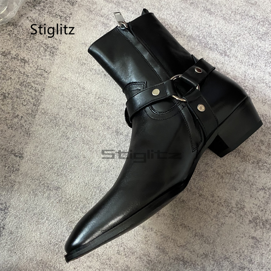 Botas de Cano Curto Masculinas - Leather Work Western avaliação e preço