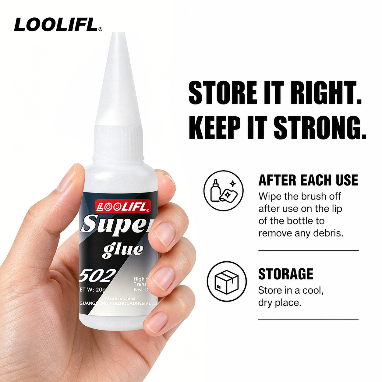 Loolifl-502-20Ml Adesivo Insta - Leather Working avaliação e preço