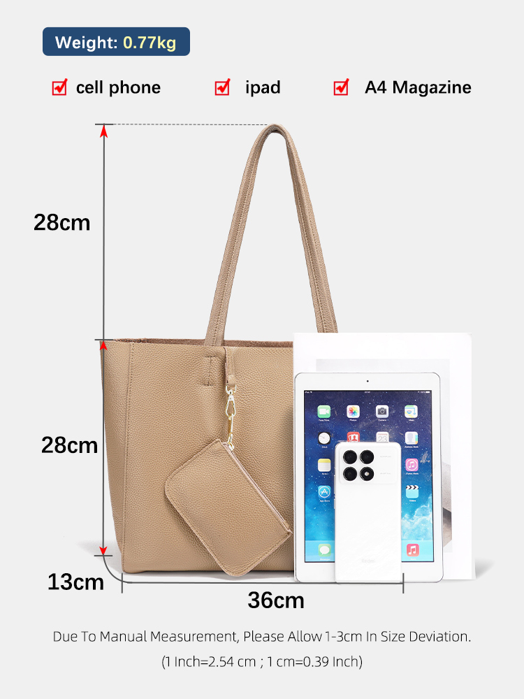 Bolsas Tote Grandes de Couro G - Leather Work Handbags avaliação e preço