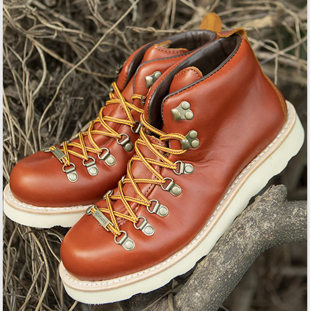 Pf moda masculina botas de cou - Leather Work Western avaliação e preço