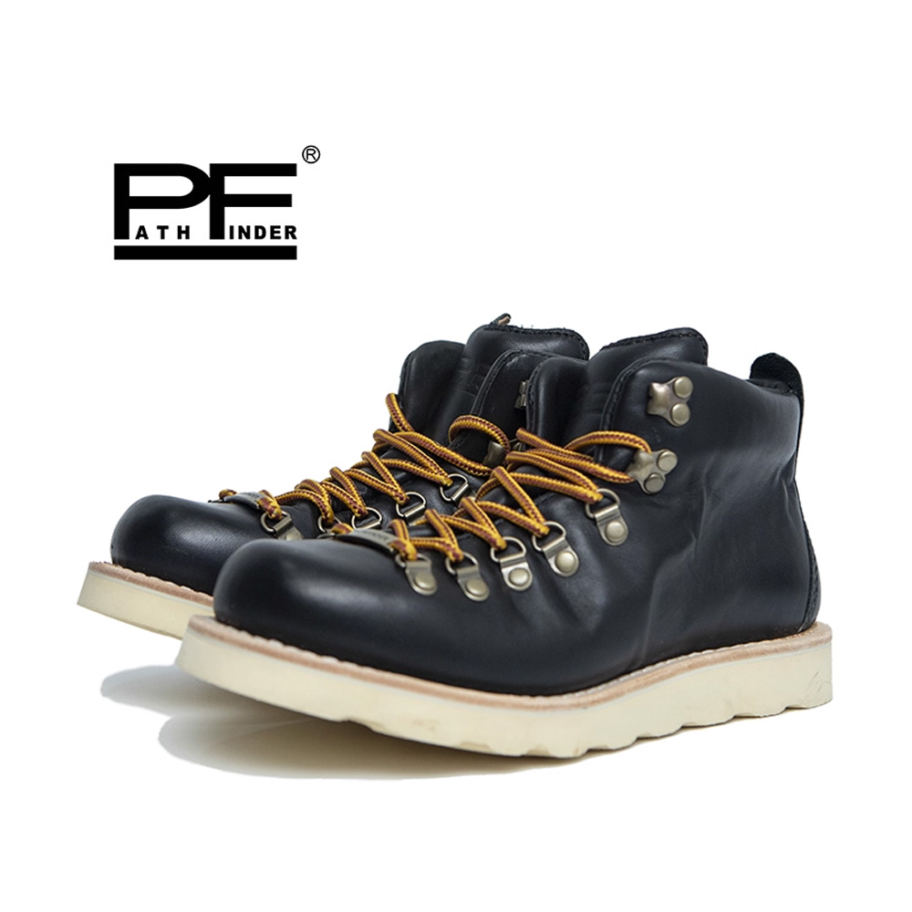 Pf moda masculina botas de cou - Leather Work Western avaliação e preço
