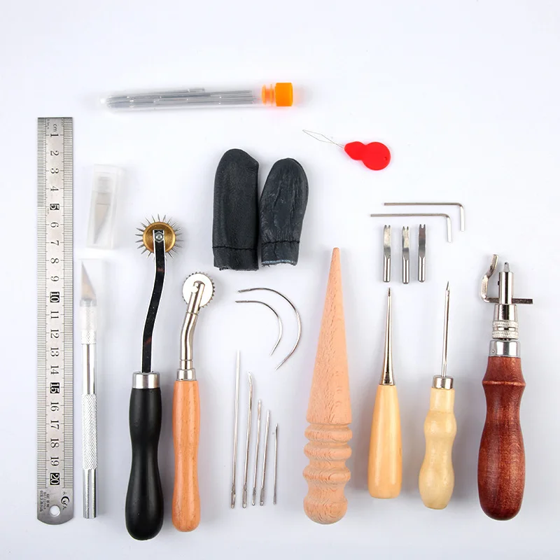 Conjunto de Ferramentas para T - Beginner Leatherwork Kit avaliação e preço