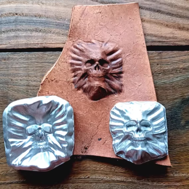 Molde de Gravação em Couro 3D  - Leatherwork Embossing avaliação e preço
