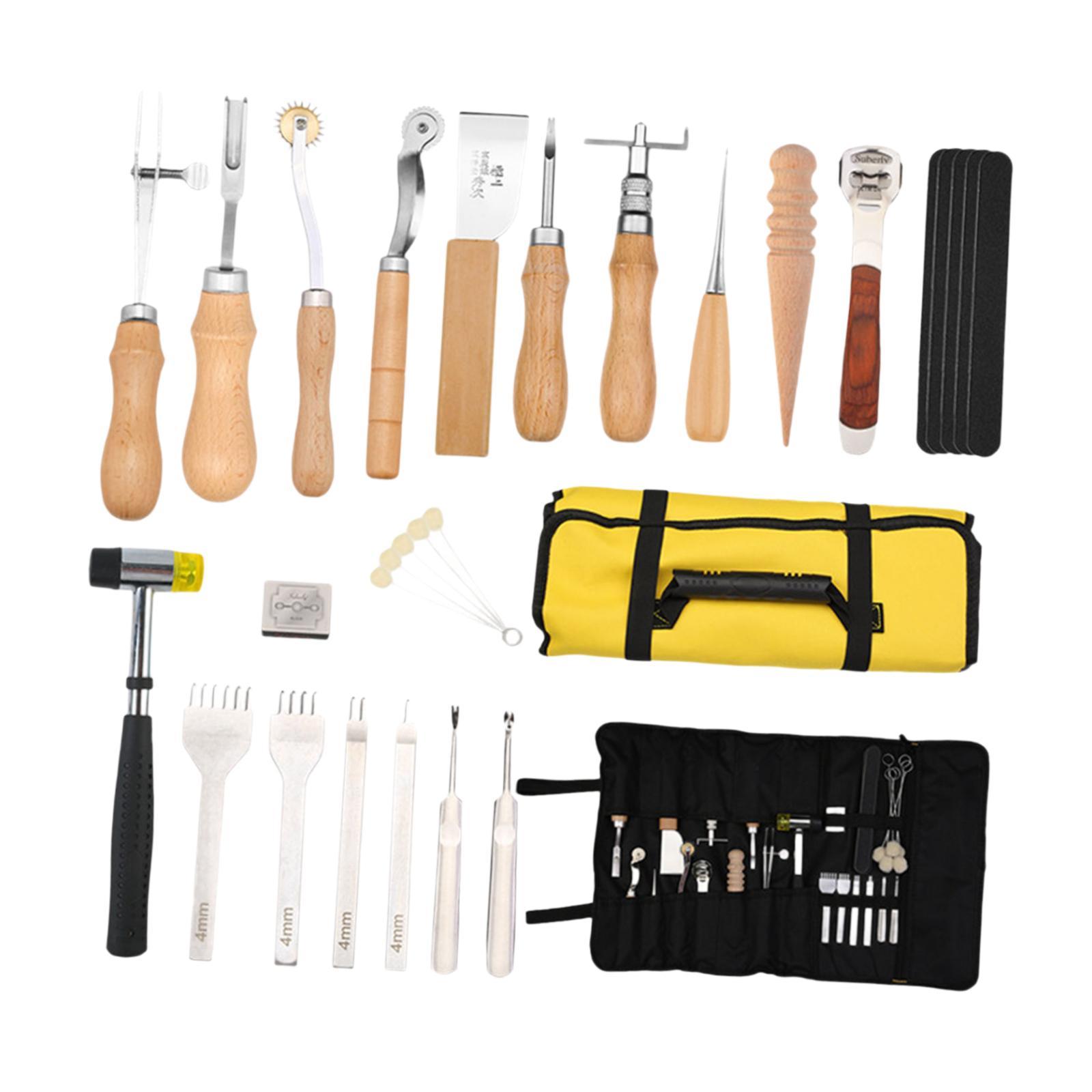 Kit de Ferramentas e Acessório - Beginner Leatherwork Kit avaliação e preço