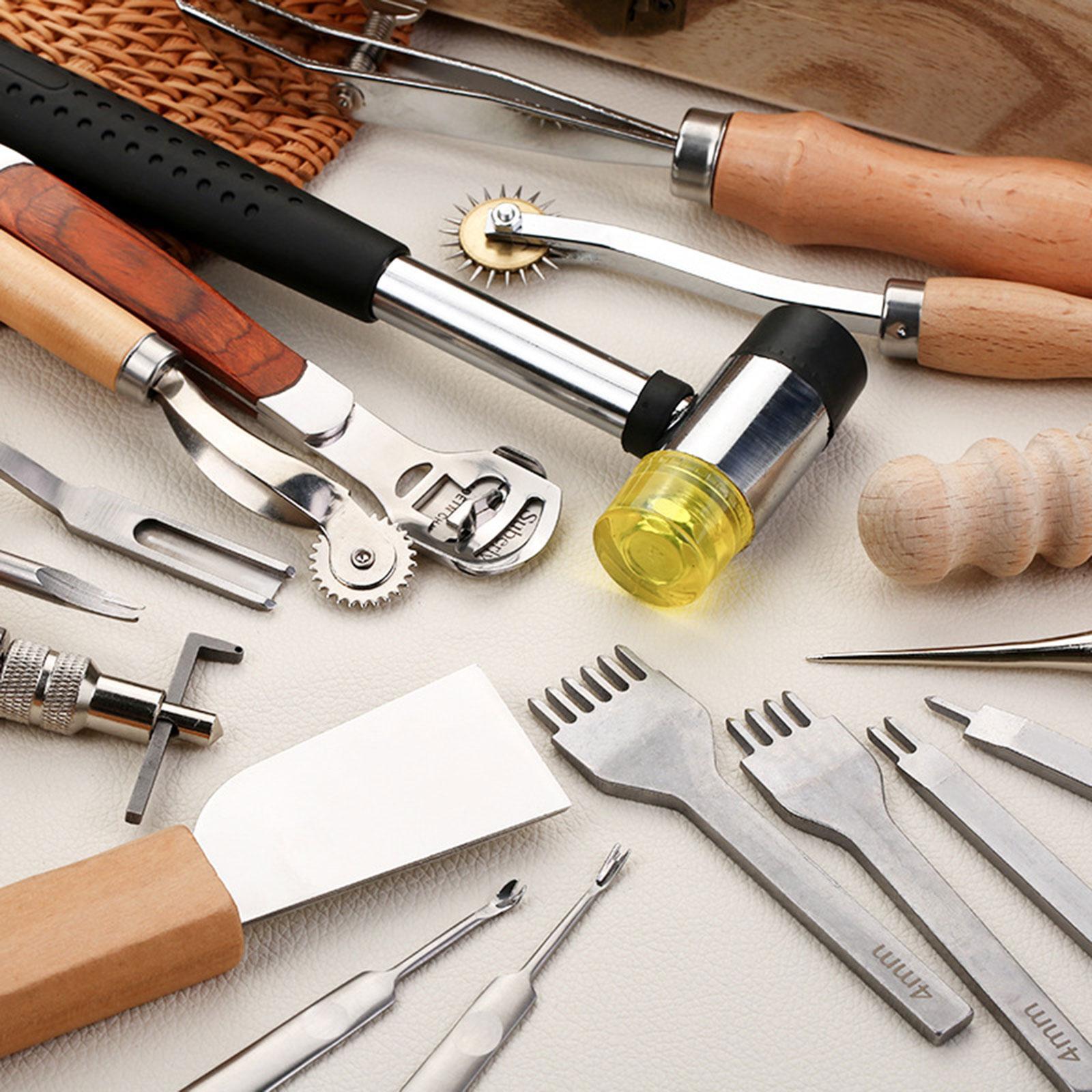 Kit de Ferramentas e Acessório - Beginner Leatherwork Kit avaliação e preço