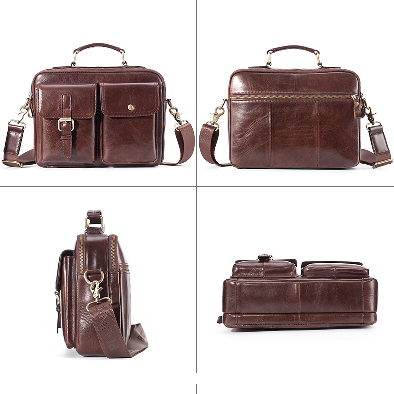 Nova marca de couro do mensage - Leather Work Handbags avaliação e preço