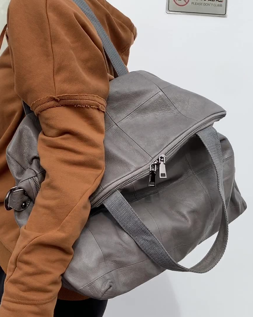 Bolsa tote de grande capacidad - Leather Work Handbags avaliação e preço