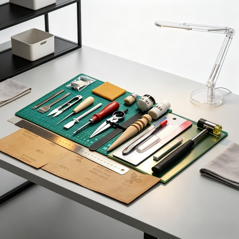 Kit Inicial Profissional para  - Beginner Leatherwork Kit avaliação e preço