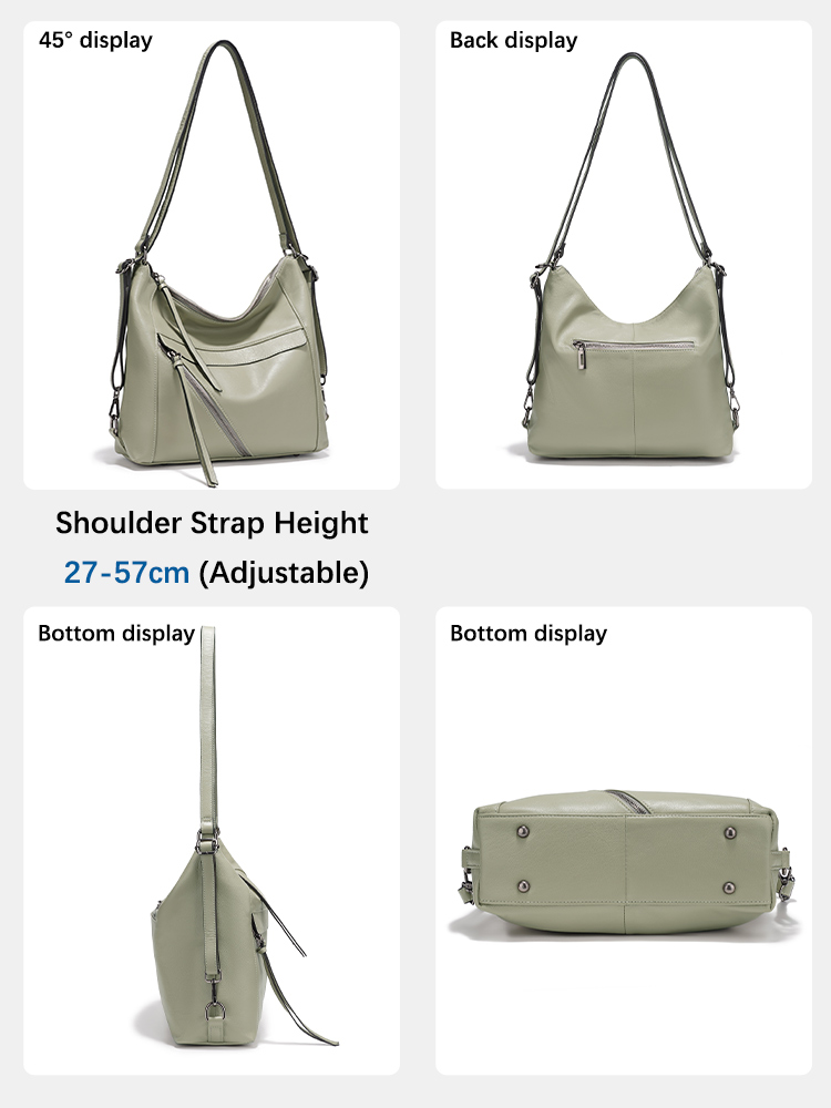 Bolsa Feminina Zency 2026 2 em - Leather Work Womens Backpack avaliação e preço