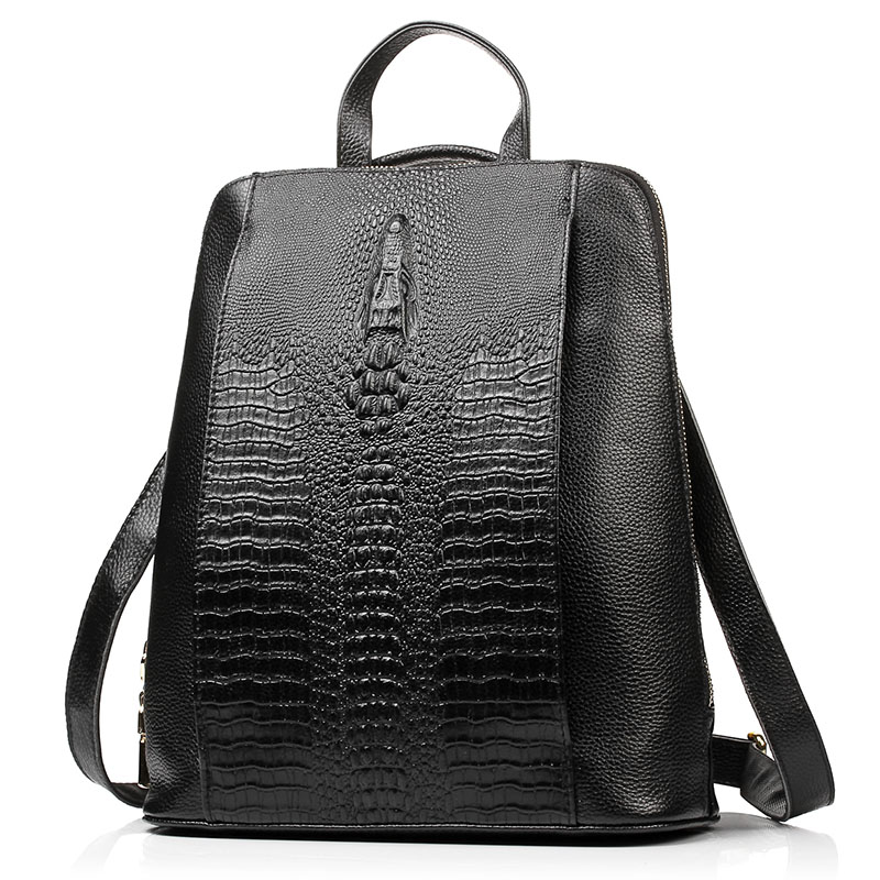 Mochila Feminina Zency de Cour - Leather Work Womens Backpack avaliação e preço